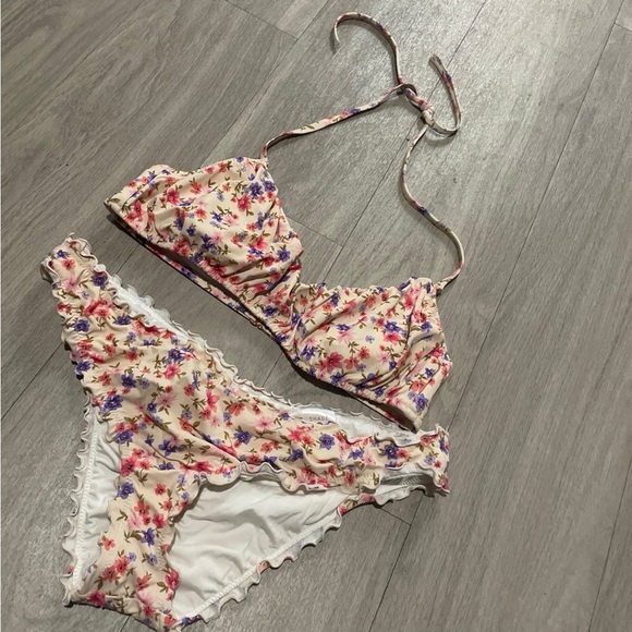Shade & Shore Other - Shade & Shore Multicolor Floral Bikini